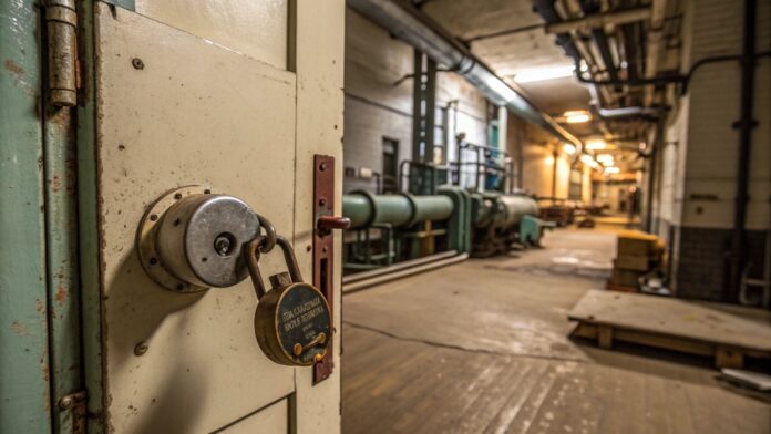 Что делать, если сломался замок двери в бойлерной