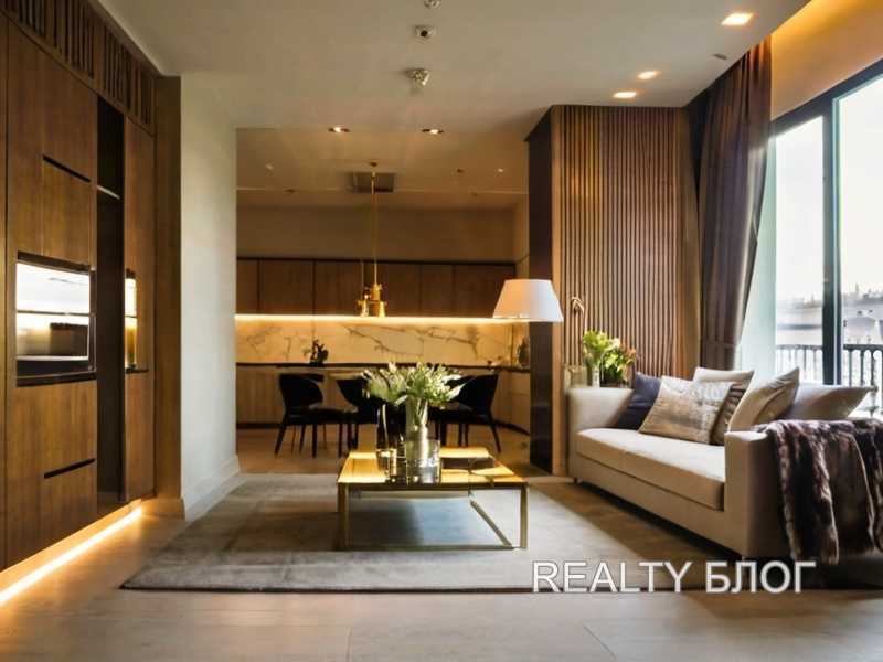 Выбор цвета акцентной стены для небольшой гостиной