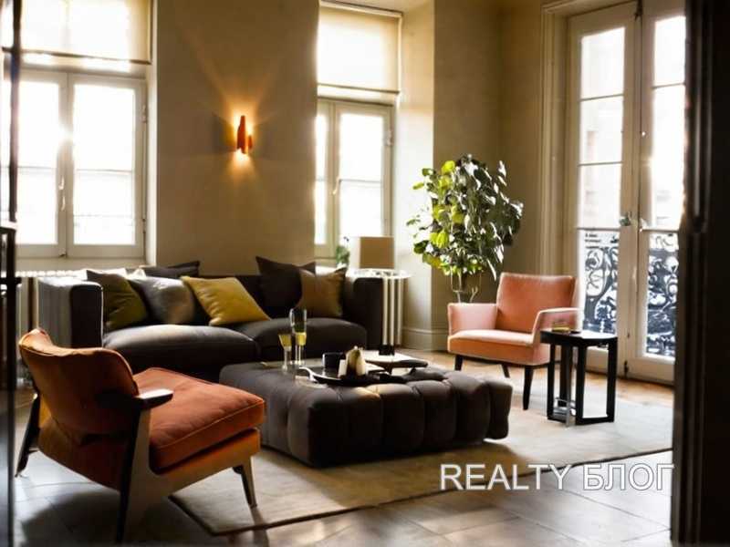 Обустройство зеленой зоны с растениями и цветами