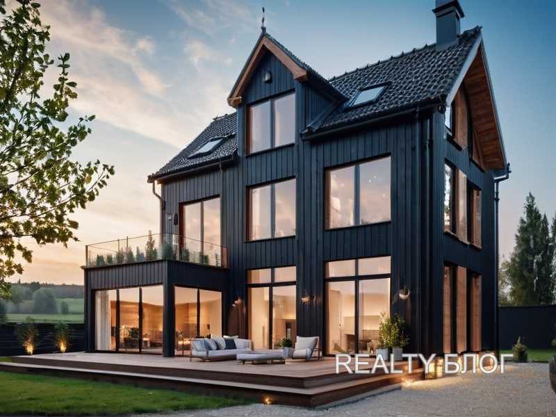 Особенности проектирования фасада для зданий на склонах и неровных участках