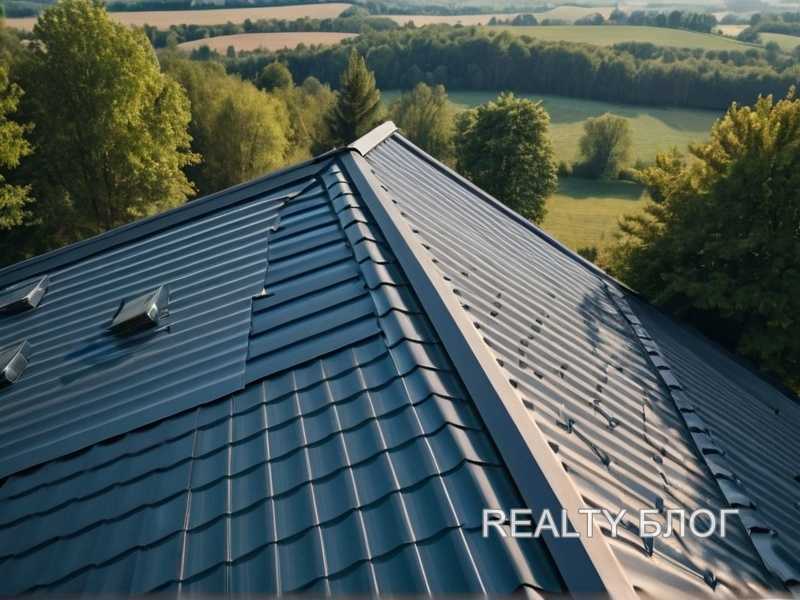 Укладка кровельных материалов вокруг проема