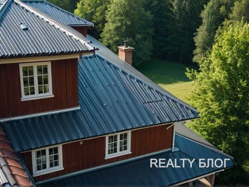 Как продлить срок службы кровли с металлическим покрытием Как продлить срок службы кровли с металлическим покрытием