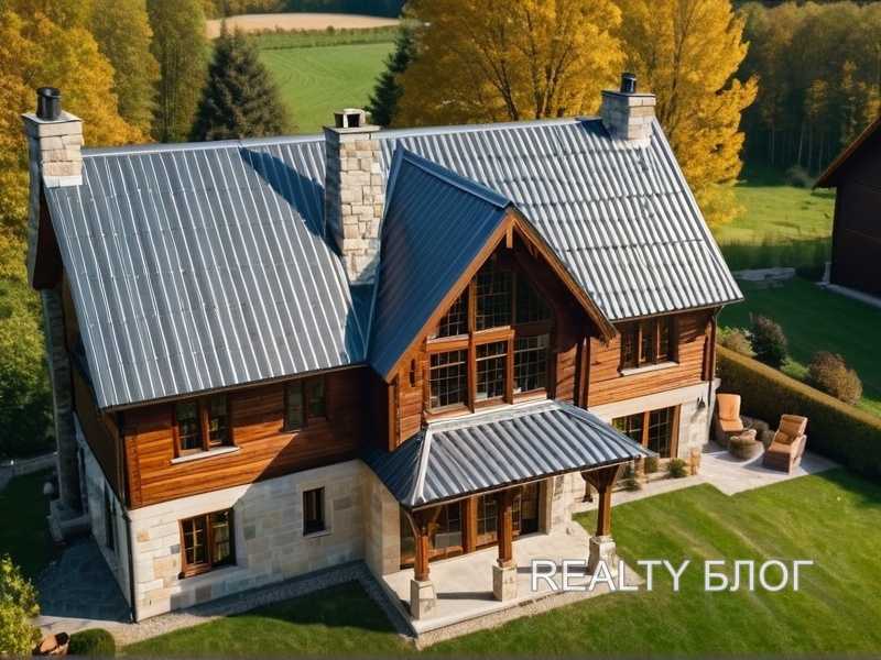 Применение висячих стропил при перекрытии больших пролётов