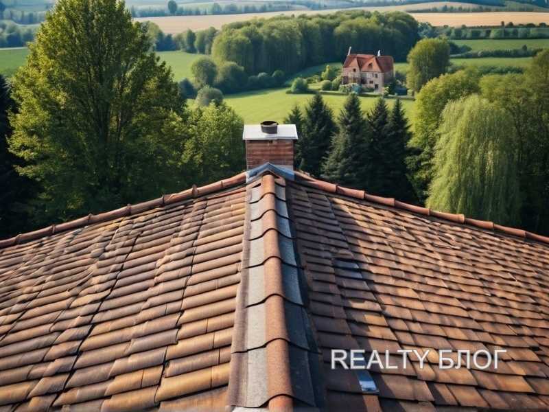 Уход за сложными формами крыши