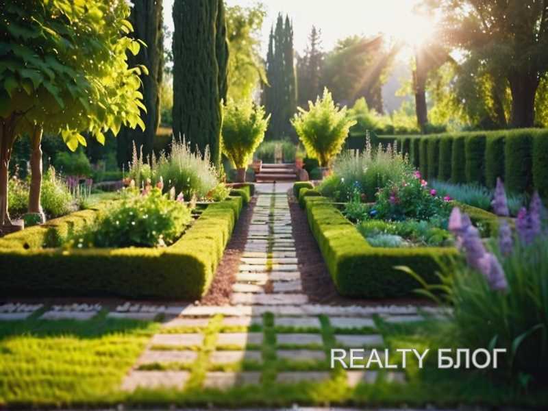 Схема посадки: чередование цветущих культур