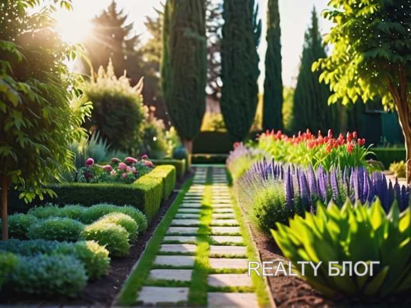 Освещение участка и декоративные элементы для вечера