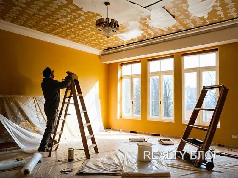 Разметка и планирование расположения плитки на стене